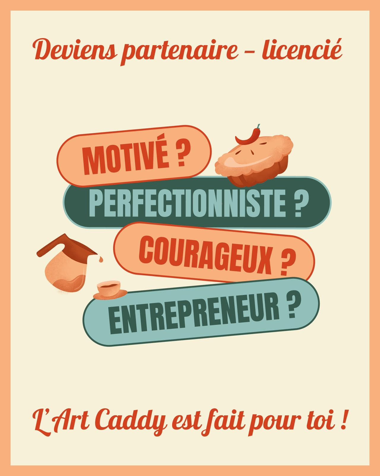 Devenez franchisé L'Art Caddy